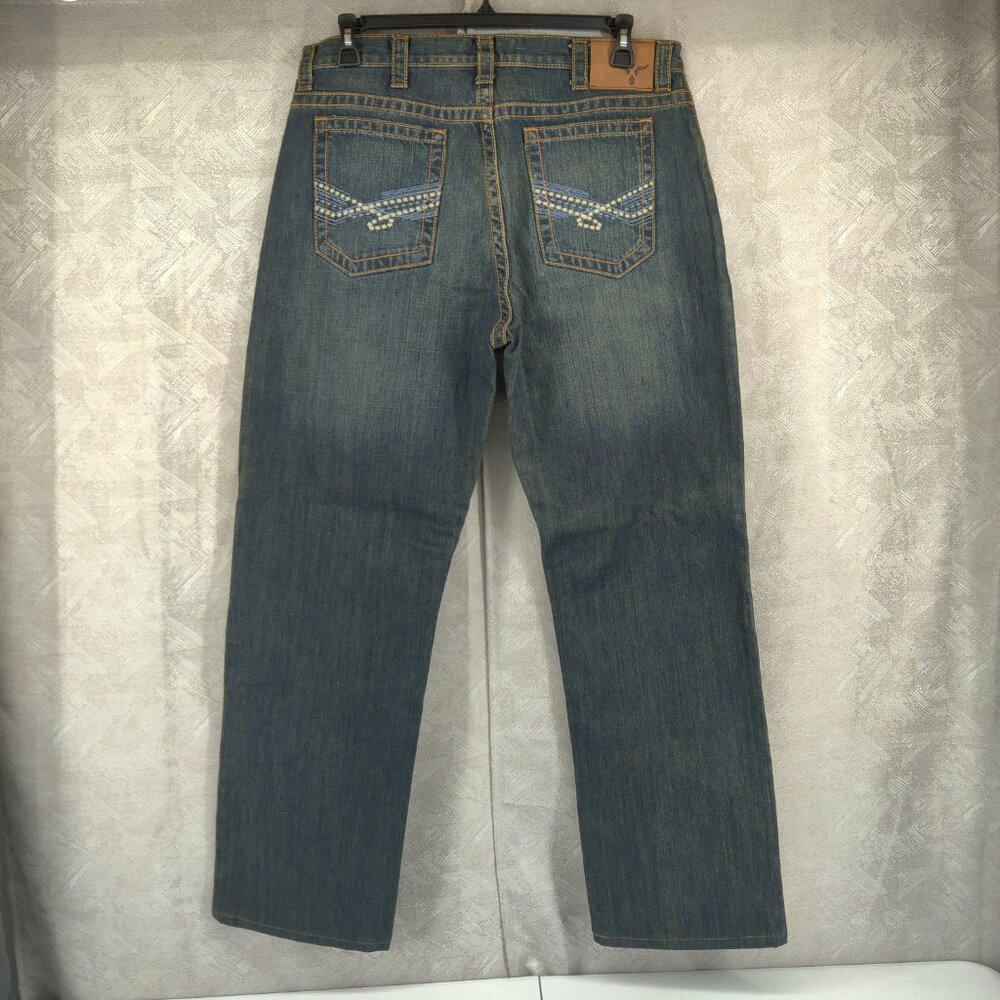 Wrangler 20x Jeans Men 34x31 Style 33 Blue Dark Wash Extreme Relaxed Western